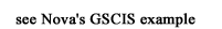 See Nova's GSCIS example